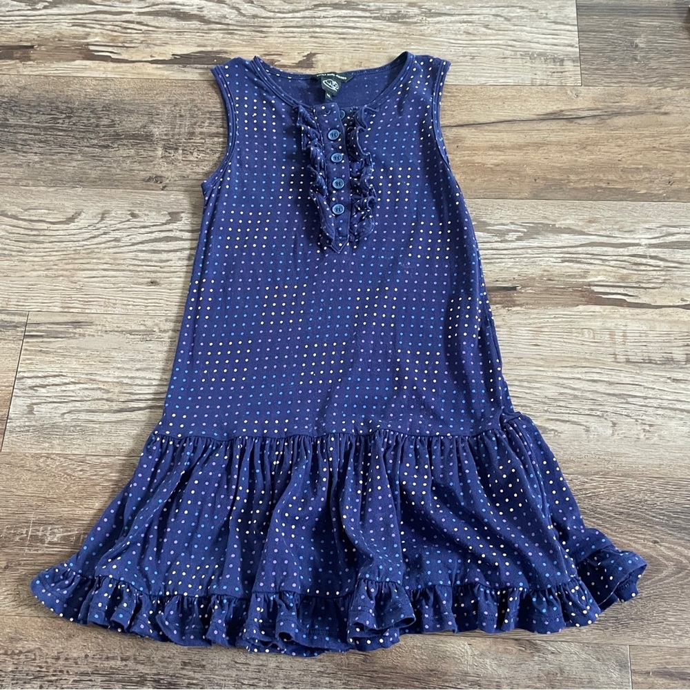 Little Marc Jacobs blue dot dress 8